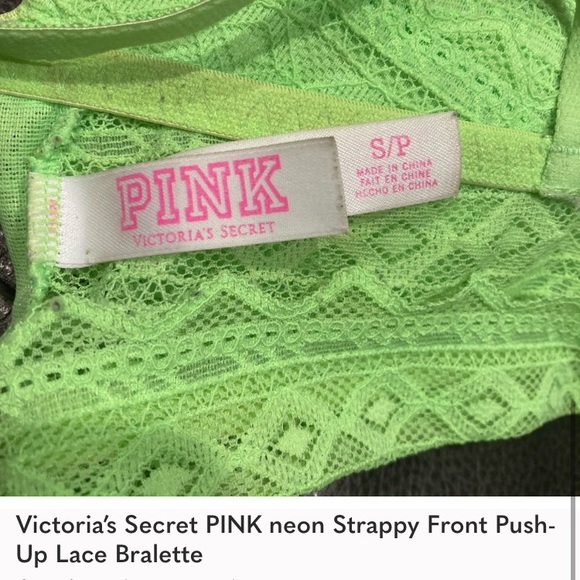 3 small VS bras. Comfiest of bralettes while still having great boob support - Picture 10 of 11